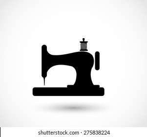 Sewing Machine Icon Vector