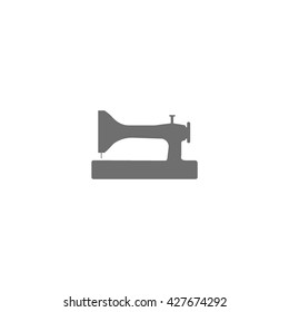 Sewing machine icon vector