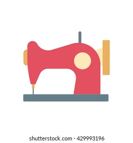 Sewing machine icon vector