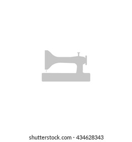 Sewing machine icon vector