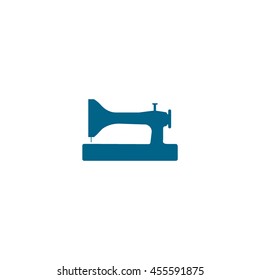 Sewing machine icon vector