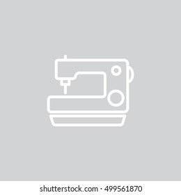  Sewing machine Icon Vector.