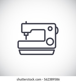  Sewing machine Icon Vector.