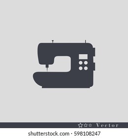 Sewing Machine Icon Vector