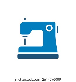 Sewing machine icon vector design in trendy style