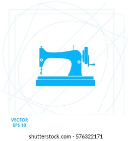 Sewing machine  icon Vector design.