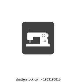 Sewing machine icon vector illustration design logo