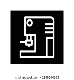 ilustración vectorial de icono de máquina de coser
