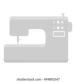 Sewing machine icon of vector illustration for web and mobile