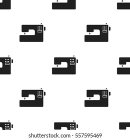 Sewing machine icon of vector illustration for web and mobile