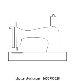 Sewing machine icon vector ilustration