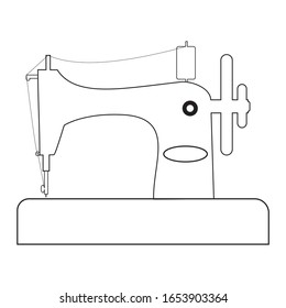 Sewing machine icon vector ilustration