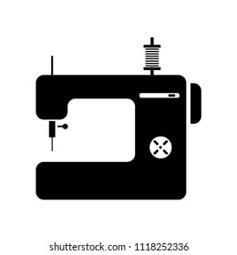 Sewing machine icon vector icon. Simple element illustration. Sewing machine symbol design. Can be used for web and mobile.