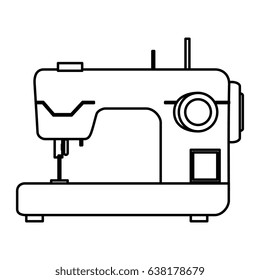 sewing machine isolated icon