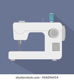 sewing machine isolated icon design, vector illustration  graphic 