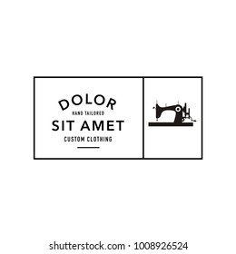 sewing machine logo