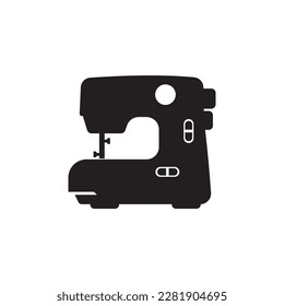 Sewing machine logo icon,illustration template design