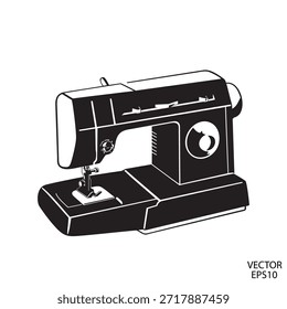 sewing machine, a mechanical or electromechanical device used for sewing
