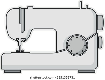 sewing, machine, needle, sew, sewing machine