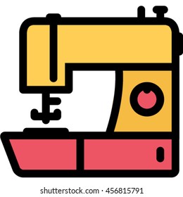 sewing machine outline icon

