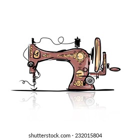 Cartoon Sewing Machine Images, Stock Photos & Vectors | Shutterstock