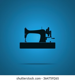 Sewing machine retro style.