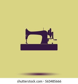 Sewing machine retro style.