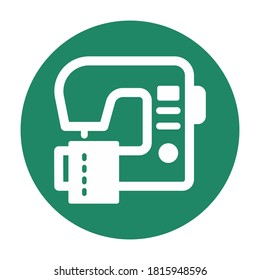 
Sewing machine, machine, sew, stitching fully editable vector icon
