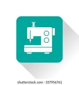 sewing machine vector icon