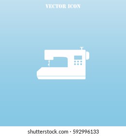 Sewing machine vector  icon.