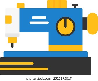 Sewing machine Vector Icon Design Symbol