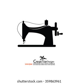 sewing machine.vector illustration.