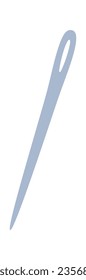 Sewing Needle Icon Vector Illustration