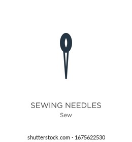 Sewing needles icon vector. Trendy flat sewing needles icon from sew collection isolated on white background. Vector illustration can be used for web and mobile graphic design, logo, eps10