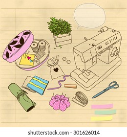 sewing and needlework