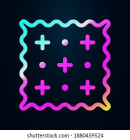 Sewing nolan icon. Simple thin line, outline vector of raw matterial icons for ui and ux, website or mobile application
