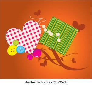 Sewing Object with Butterfly