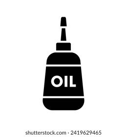 sewing oil icon vector design template simple and clean