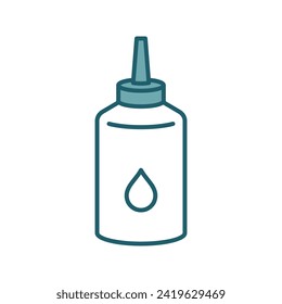 sewing oil icon vector design template simple and clean