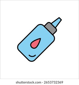 sewing oil vector icon line template