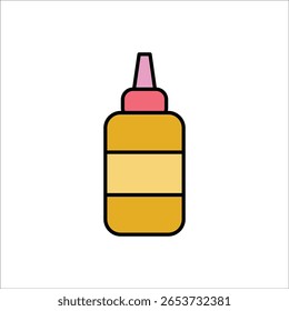 sewing oil vector icon line template