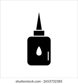 Nähöl Vektor Symbol Linie Vorlage