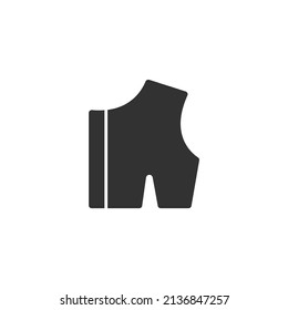sewing pattern icons  symbol vector elements for infographic web