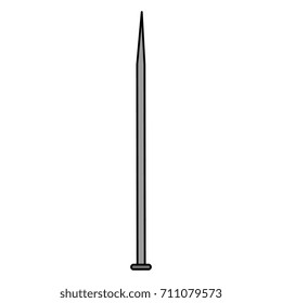 sewing pin isolated icon