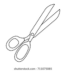 sewing scissors isolated icon
