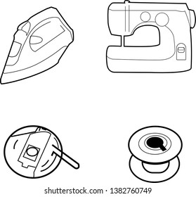 sewing set bobbin coil sewing machine iron