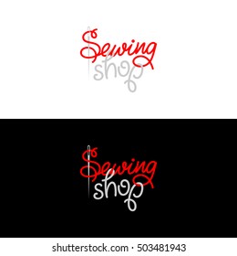Sewing shop logo