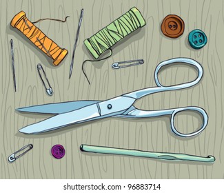 Sewing supplies