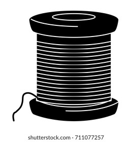 sewing thread tubes icon