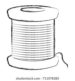 sewing thread tubes icon